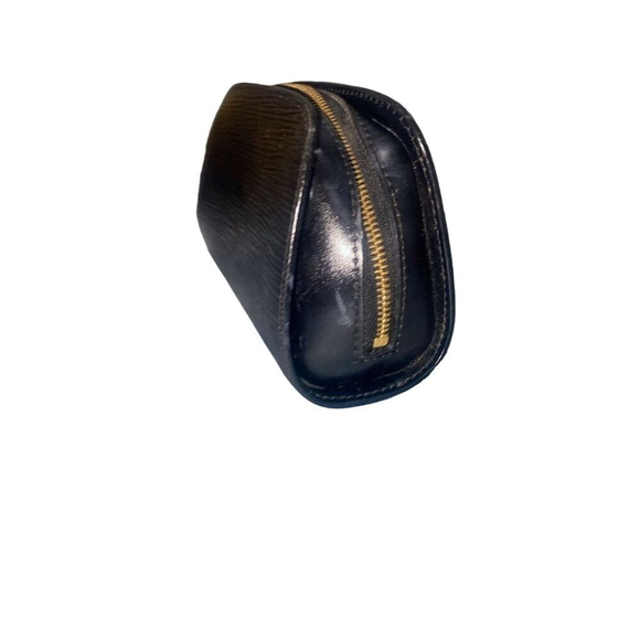 Louis Vuitton Black Epi Leather Dauphine Cosmetic Pouch Clutch Small - Picture 4 of 10